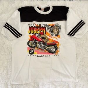 True 90’s Vintage BMW chief Joseph rally T-shirt